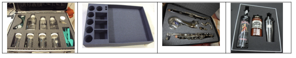 charcoal firm foam examples